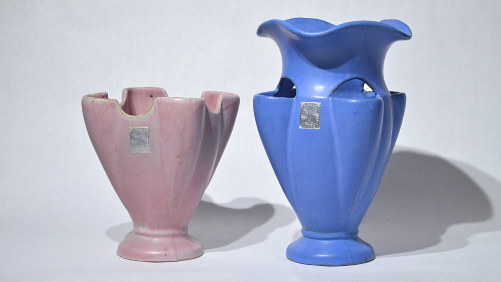 Two Carillon Vases