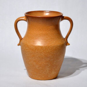Waco Bybee Butterscotch Glazed Two Handled Vase