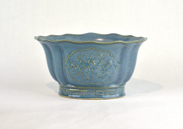 General Ceramics Carillion Lung Ming China Line Planter