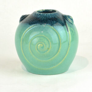 Morton-Cliftwood blue and turquoise vase