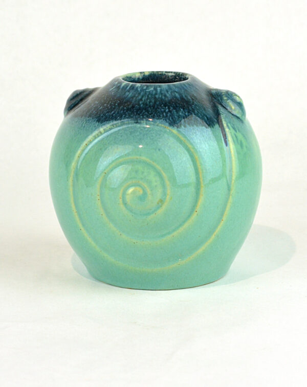 Morton-Cliftwood blue and turquoise vase