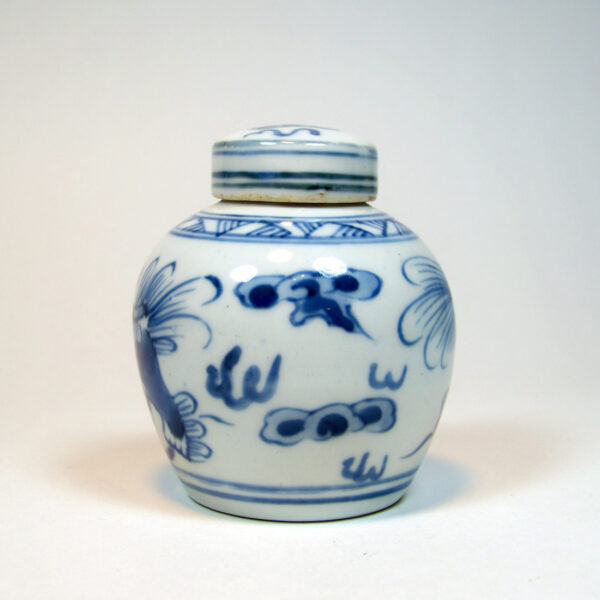 Foo Dog Jar Back