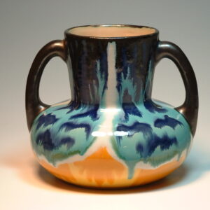 Henri Delcourt Two Handled Vase