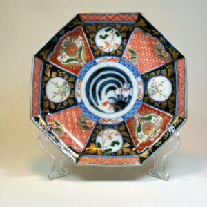 Japanese Octagon Imari Plate