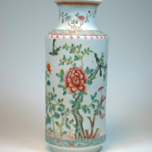 Famille Rose Vase early republic