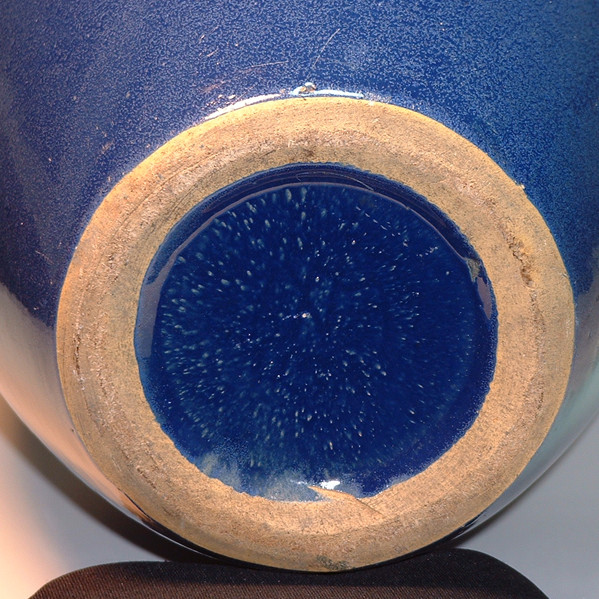 Colbalt Blue Nelson McCoy Oil Jar mark