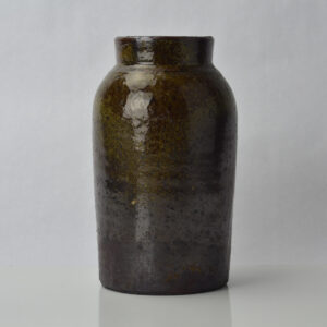 Early Primitive Storage Jar with Alkaline Glaze