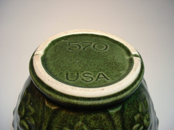 Small Green McCoy Flower Pot 570 base