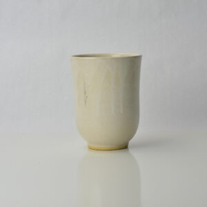 Zanesville Stoneware Vase Shape 330 6 inch white