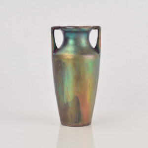 Ione Wheeler iridescent porcelain vase