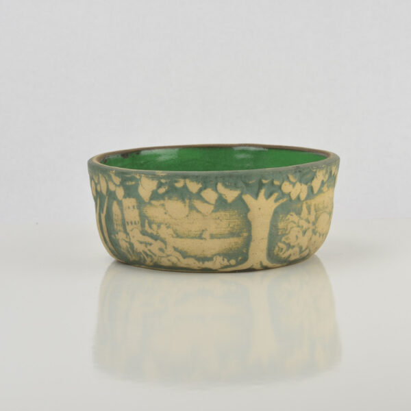 Robinson Ramsbottom Green Brushed Ware Bowl